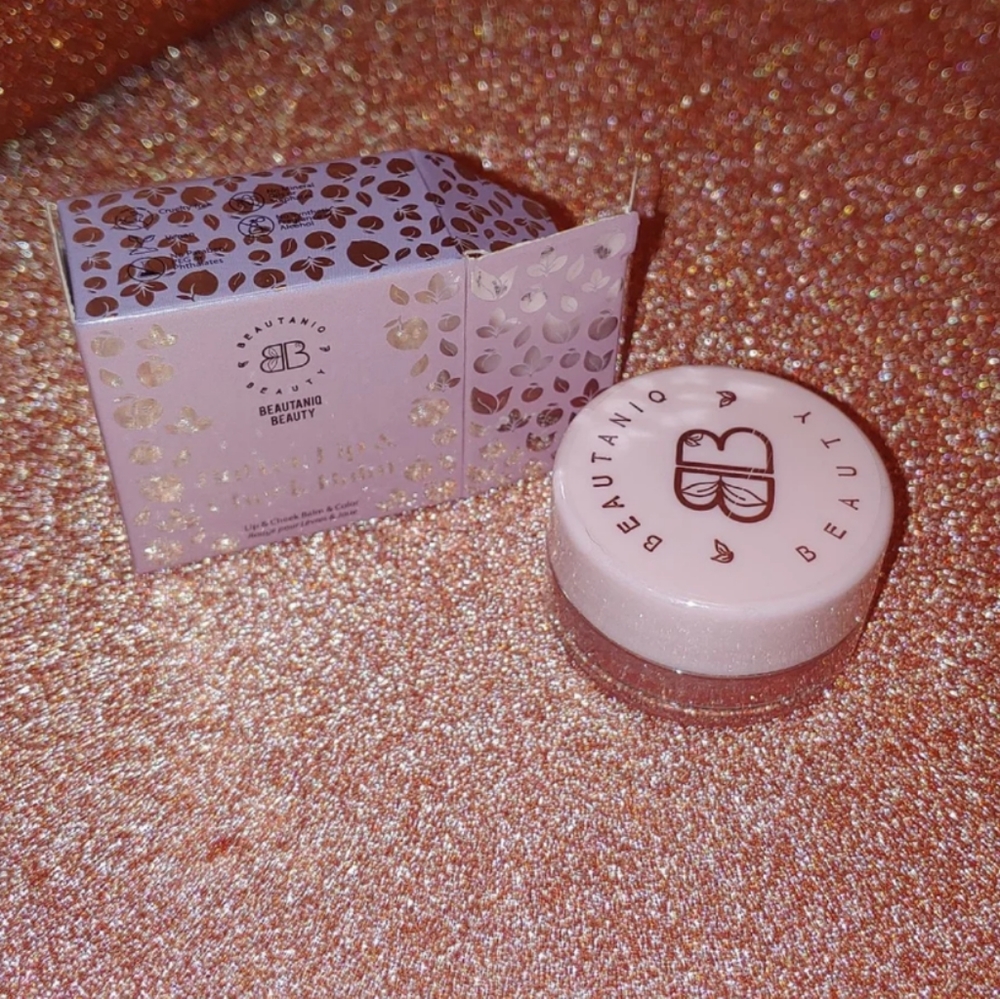 Peach Blush Butter Lip & Cheek Balm Beautaniq Beauty